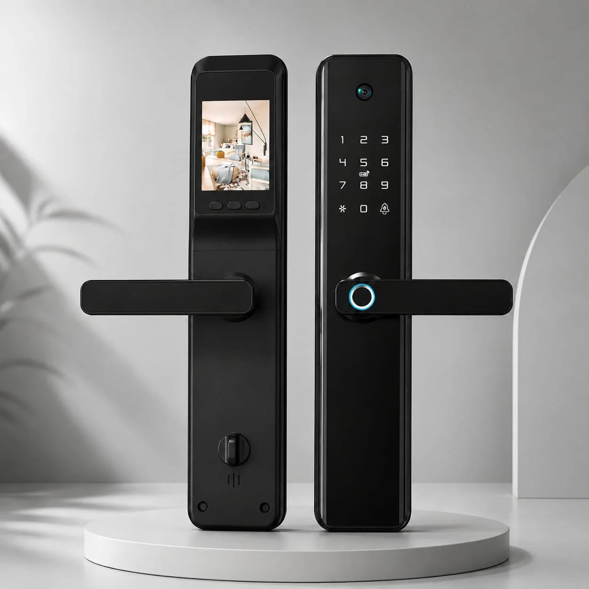 SERRURE DIGITALE M1 PRO noir  Black Tuya Lock1