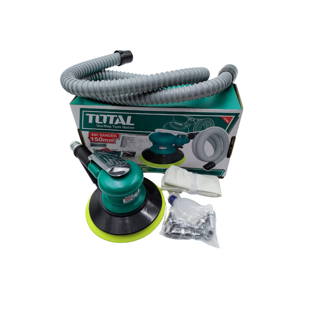 Ponceuse pneumatique TOTAL TAT91501 avec patin de 6 pouces (150 mm)