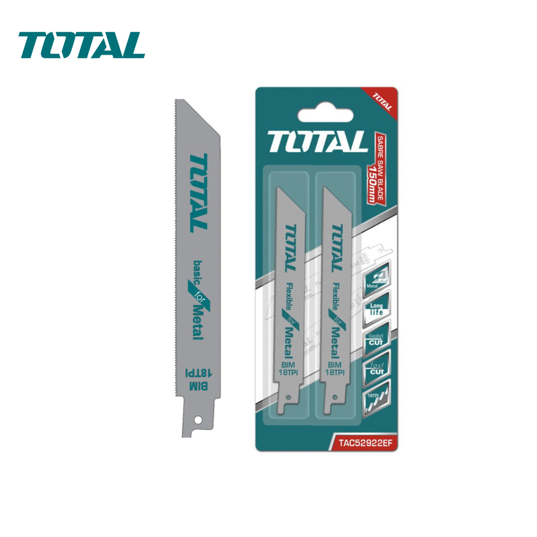 Lame de scie alternative pour métal TOTAL TAC52922EF