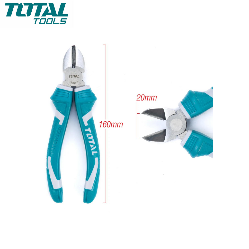 Pince Coupante Diagonale 6″/160mm TOTAL THT130606P