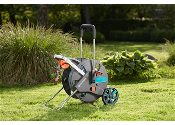 Dévidoir Gardena CleverRoll L équipé d'un tuyau de 50 m en 13 mm