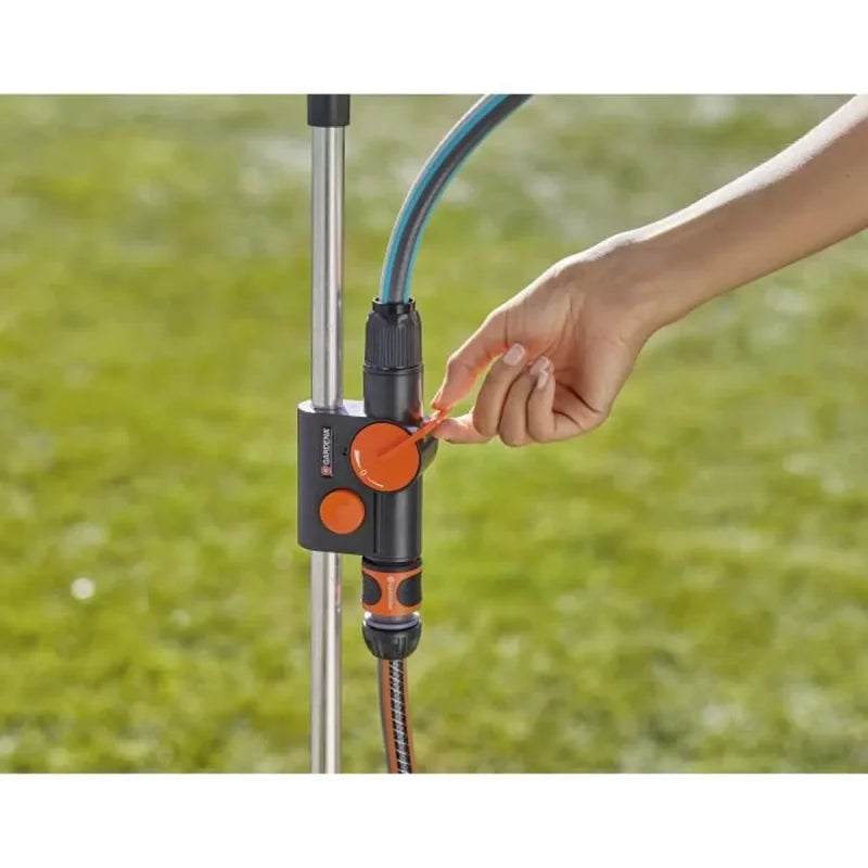 Réglage de la hauteur de la douche de jardin Trio Gardena