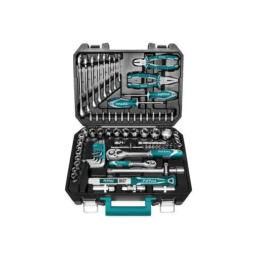Ensemble d’outils de 77 pièces TOTAL THKTHP20776