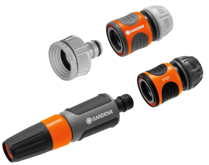 Raccord aquastop Gardena qui coupe l'eau automatiquement au débranchement