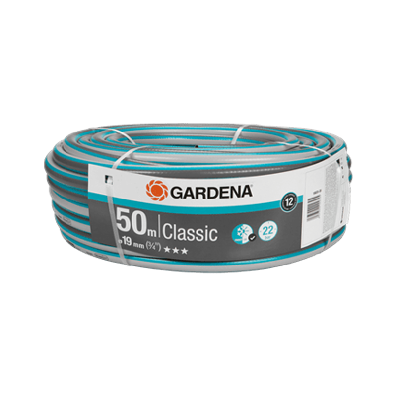 Tuyau d'arrosage Classic 19 mm (3/4″) 50 m Gardena — vue d'ensemble