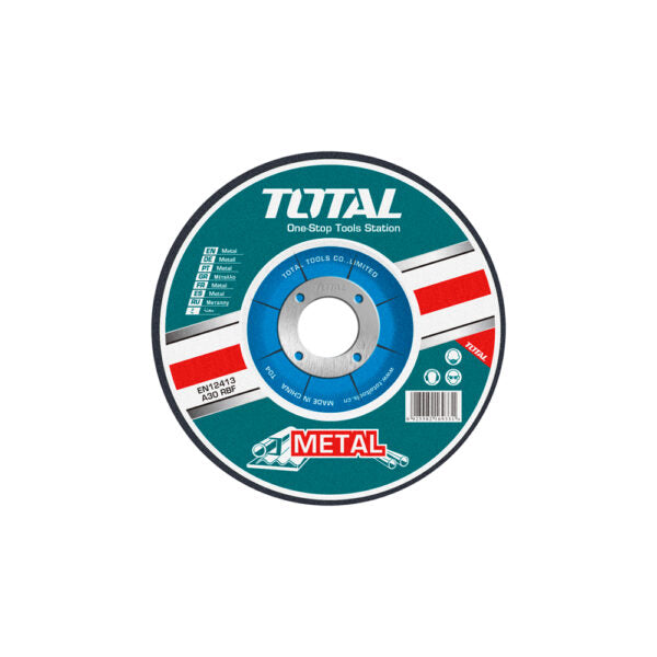 Disque à tronçonner en métal abrasif 115 * 1,6 mm TOTAL TAC2211153