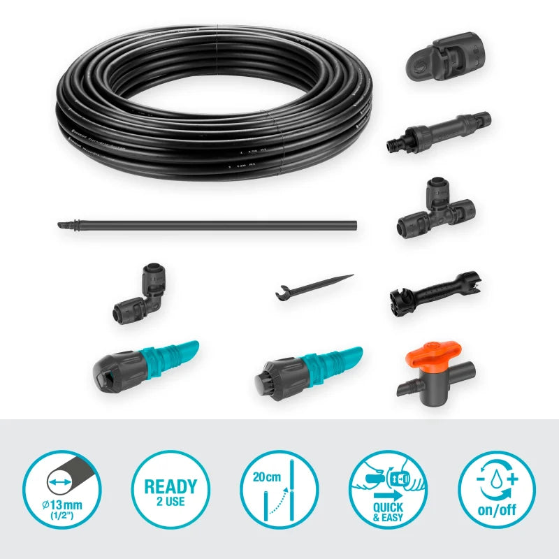 Micro-asperseur 360° fourni avec le kit d'initiation Gardena