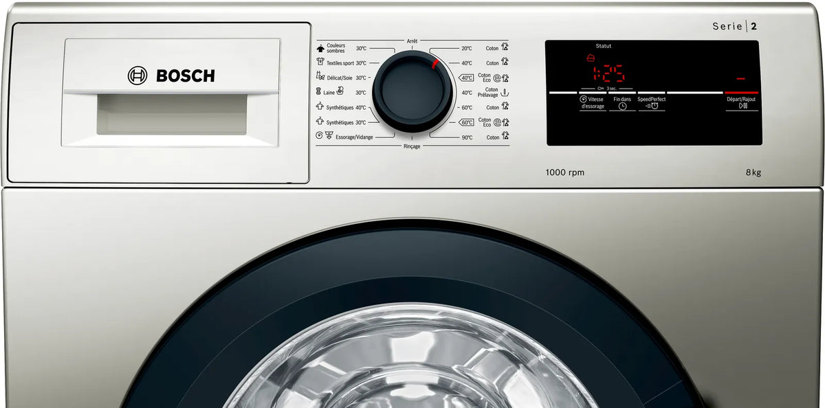 Machine à laver frontale 8 kg — Bosch WAJ2018