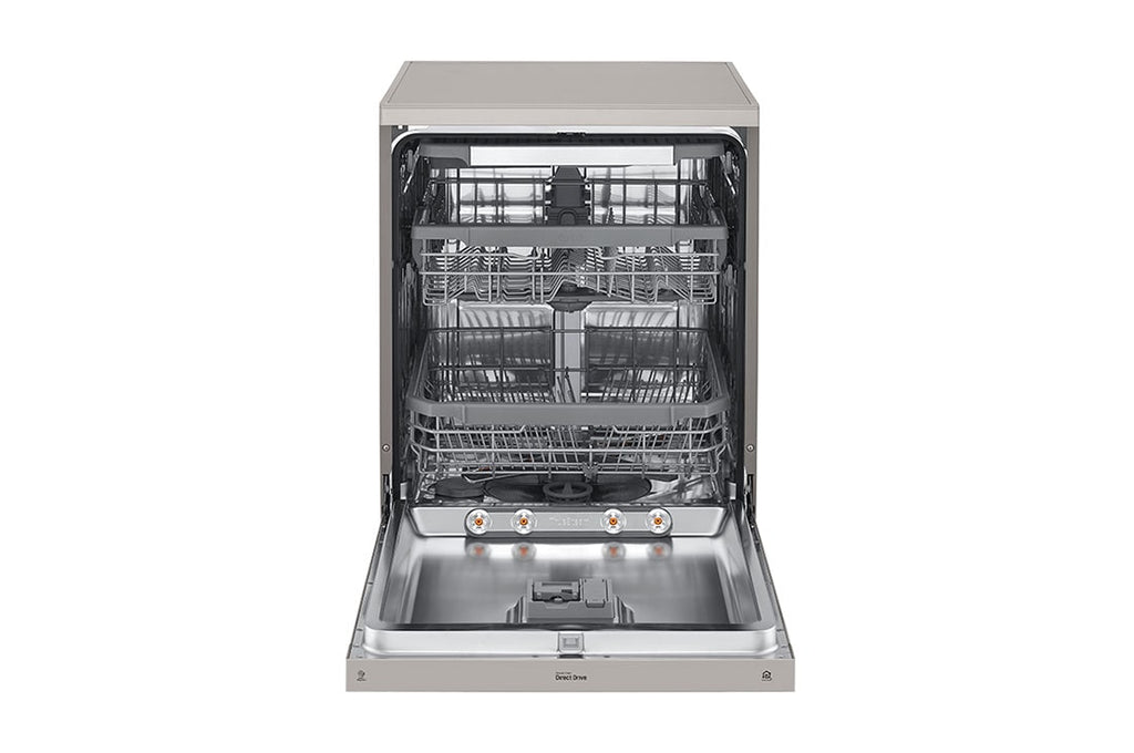 LG DFB425FP porte ouverte, 3 paniers