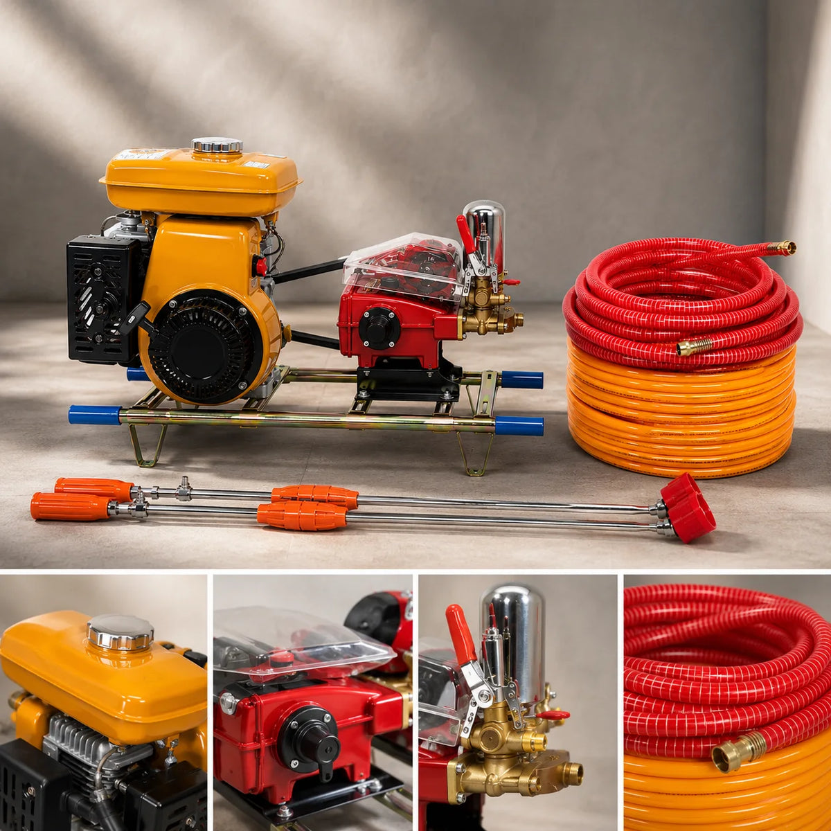 PULVERISATEUR 30A RESERVOIR 120L AVEC MOTEUR ESSENCE GPX