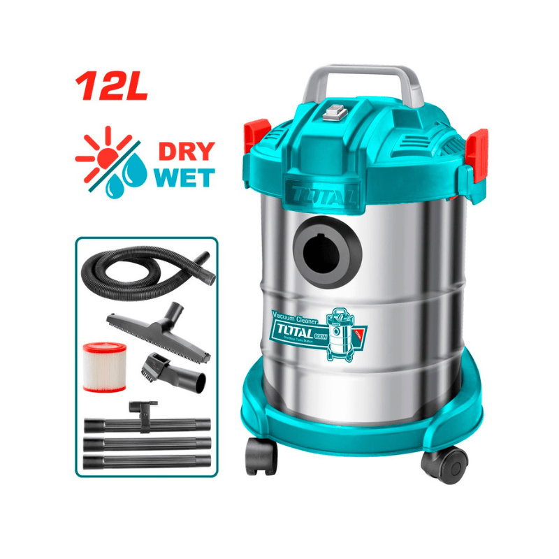 Aspirateur 800W 12L TOTAL TVC14122