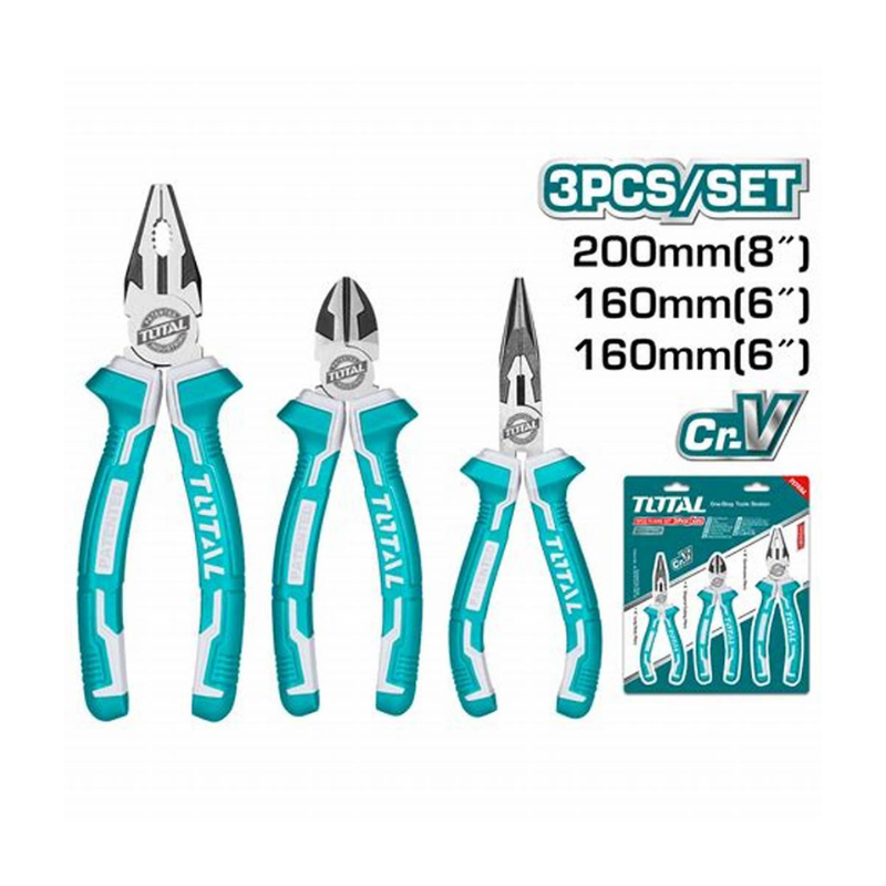 Jeux pinces 03 pieces TOTAL THT1K0301