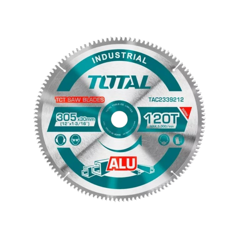 Lame de scie TCT pour aluminium 305 mm (12″) TOTAL TAC2339212
