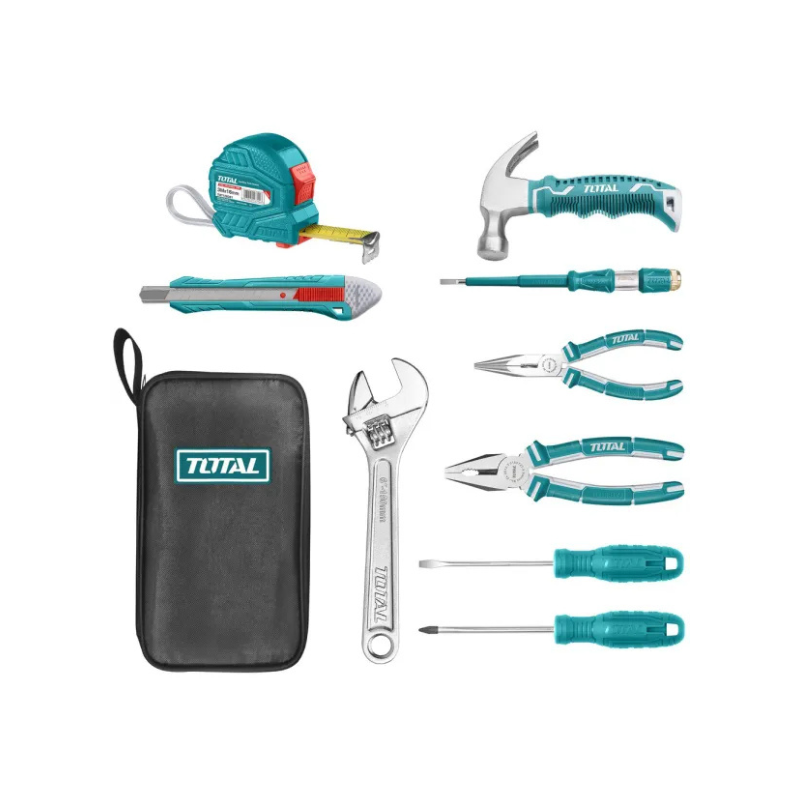 Ensemble d’outils à main 9 Pièces TOTAL THKTHP90096