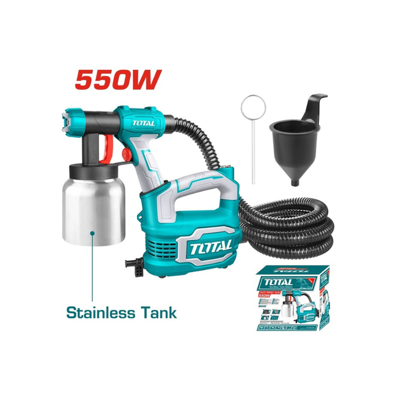 Pistolet à base de sol 550W en INOX TOTAL TT5006-2