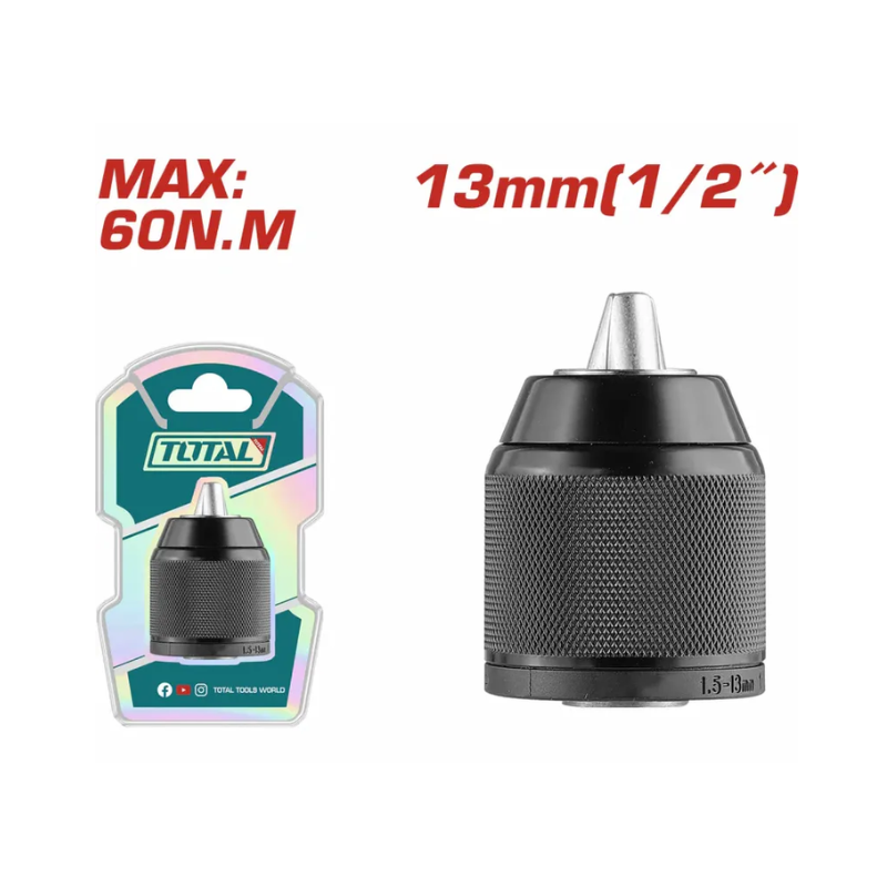 MANDRIN DE PERÇAGE 1/2 Pouce TOTAL TAC4513201