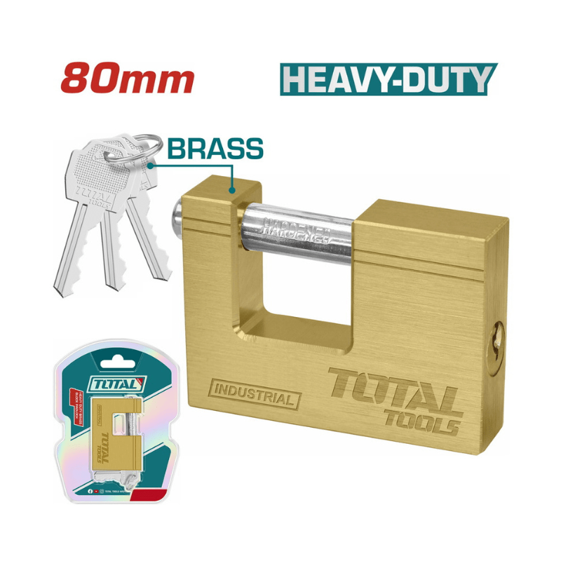 Cadenas rectangle 80mm TOTAL TLK32803