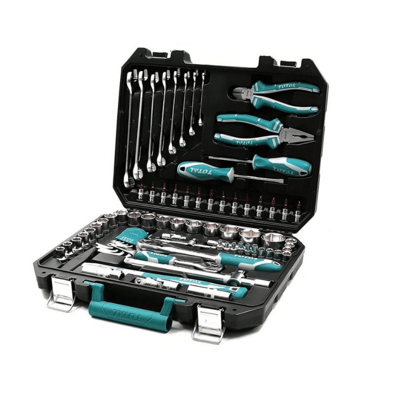 Caisse à outils 100pcs TOTAL THKTHP21006