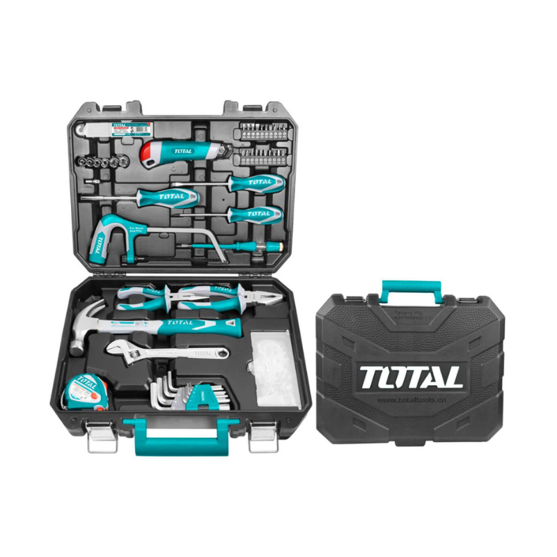 Ensemble d’outils de 117 pièces TOTAL THKTHP21176