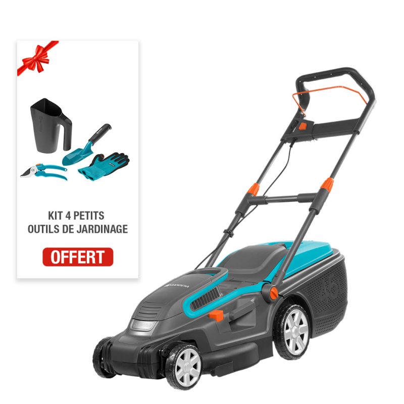 Tondeuse à gazon électrique PowerMax 1800/42 + kit balcon offert Gardena