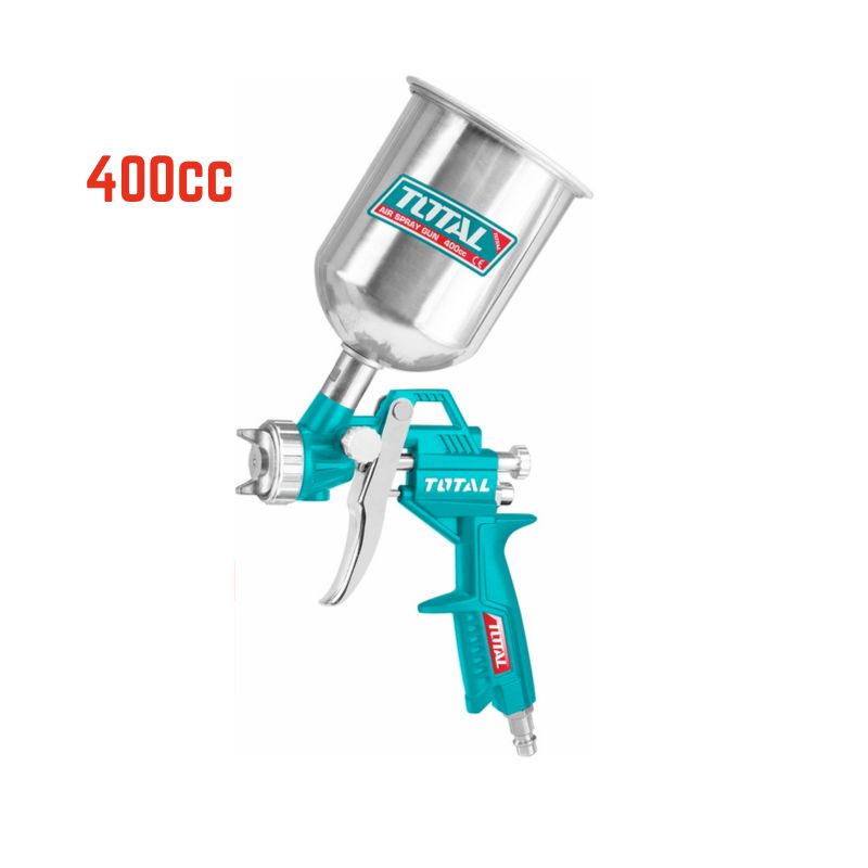 Pistolet à peinture 400cc 1.5mm TOTAL TAT10401