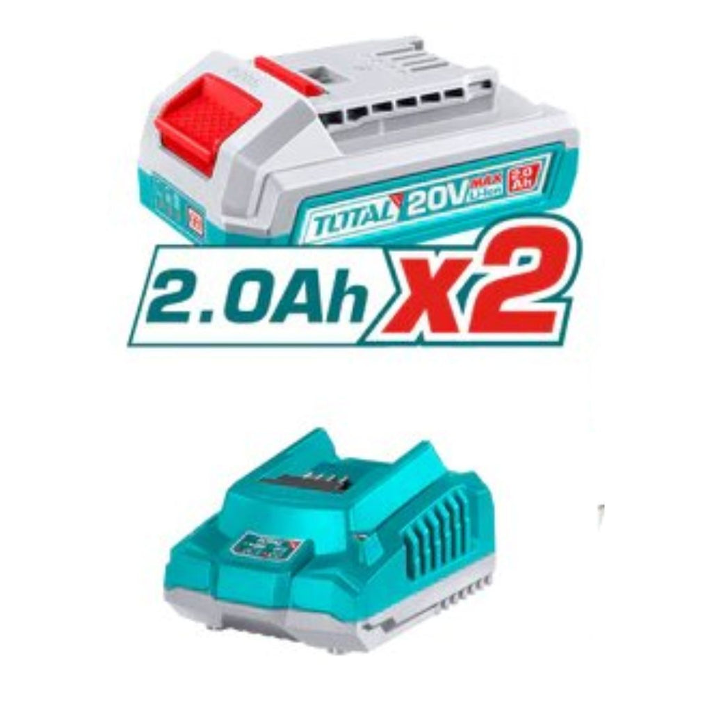 PACK Visseuse Perceuse+Clé à Choc 400 N·m 20V TOTAL