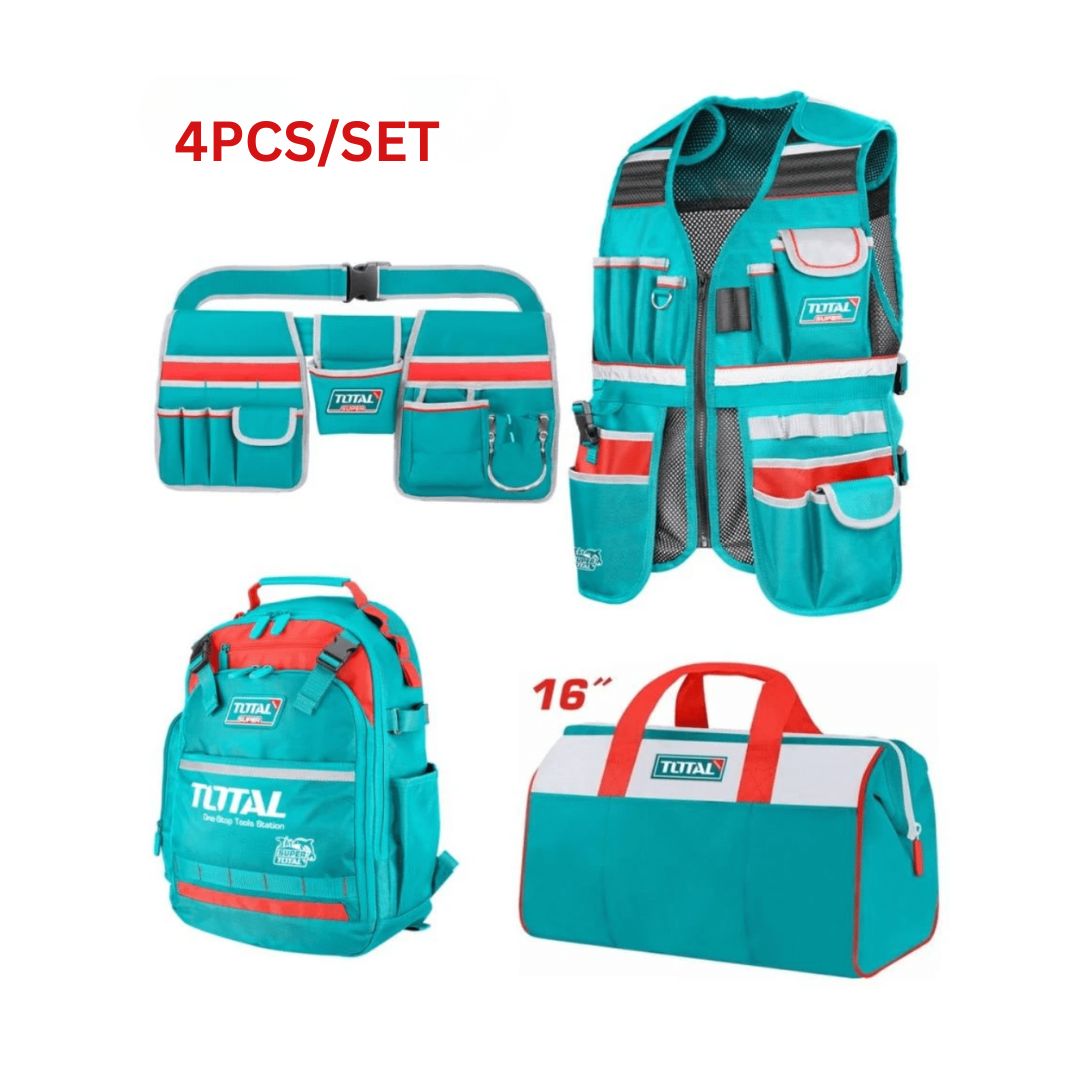 Ensemble Sac à Dos Et Sacs à Outils TOTAL TOS230912