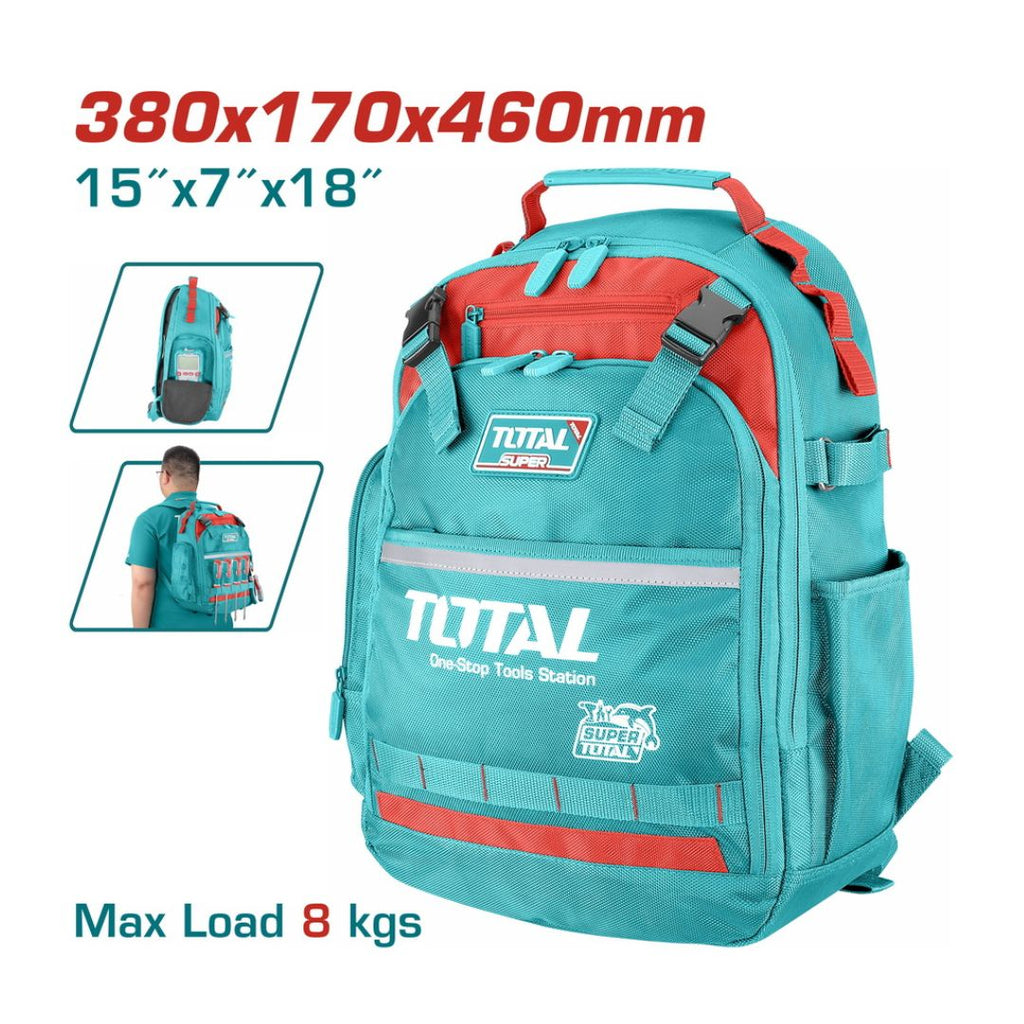 Ensemble Sac à Dos Et Sacs à Outils TOTAL TOS230912