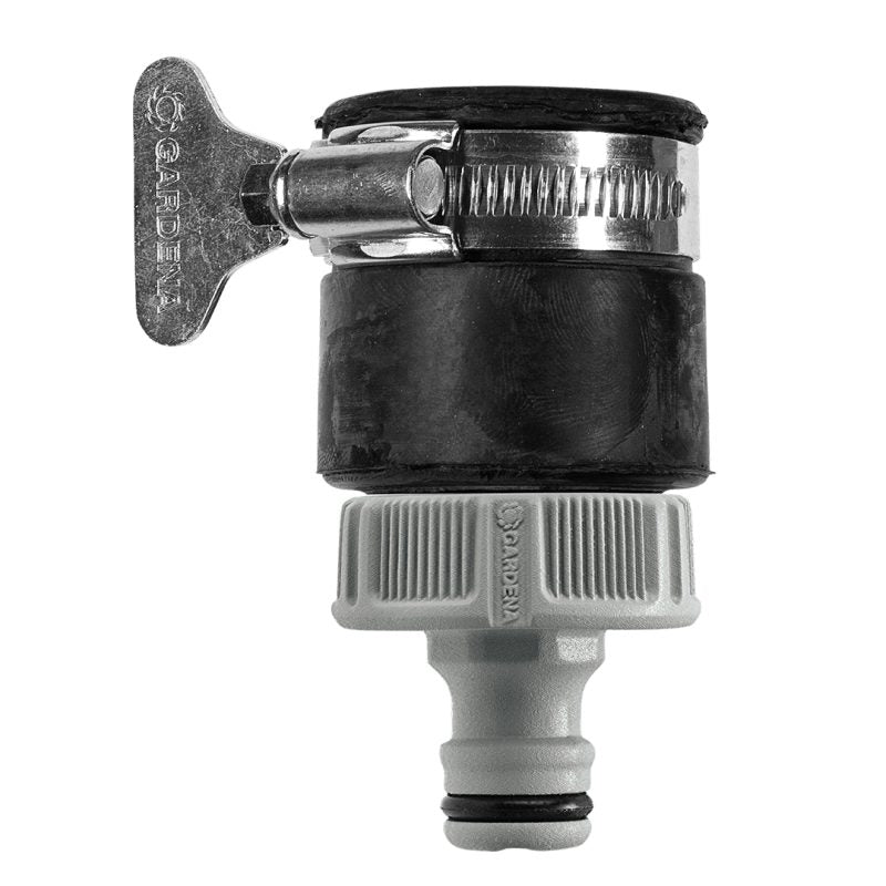 Prise d'eau voleuse Gardena réf. 02907 pour robinet sans filetage