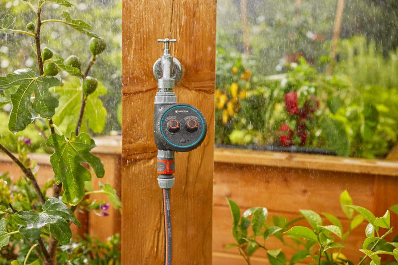 Réglage de la durée d'arrosage sur le programmateur Gardena Easy Plus