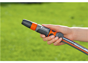 Raccord Aquastop 19 mm Gardena, bague de serrage POWER GRIP
