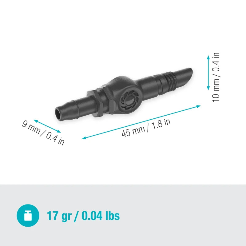 Emballage du lot de jonctions droites 4,6 mm Gardena