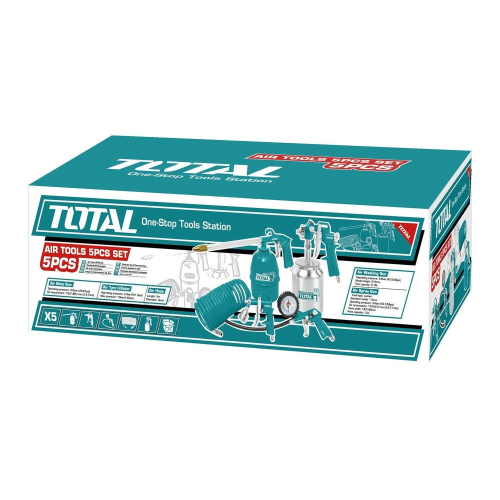 Pack de 5 outils pneumatiques TOTAL TATK051
