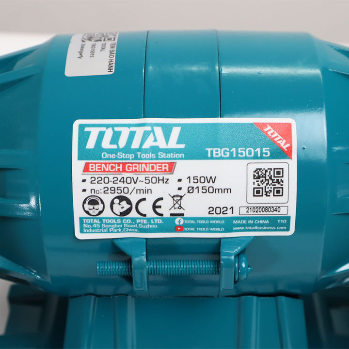 Touret à meuler TOTAL TBG15015 150 W roue 150 mm
