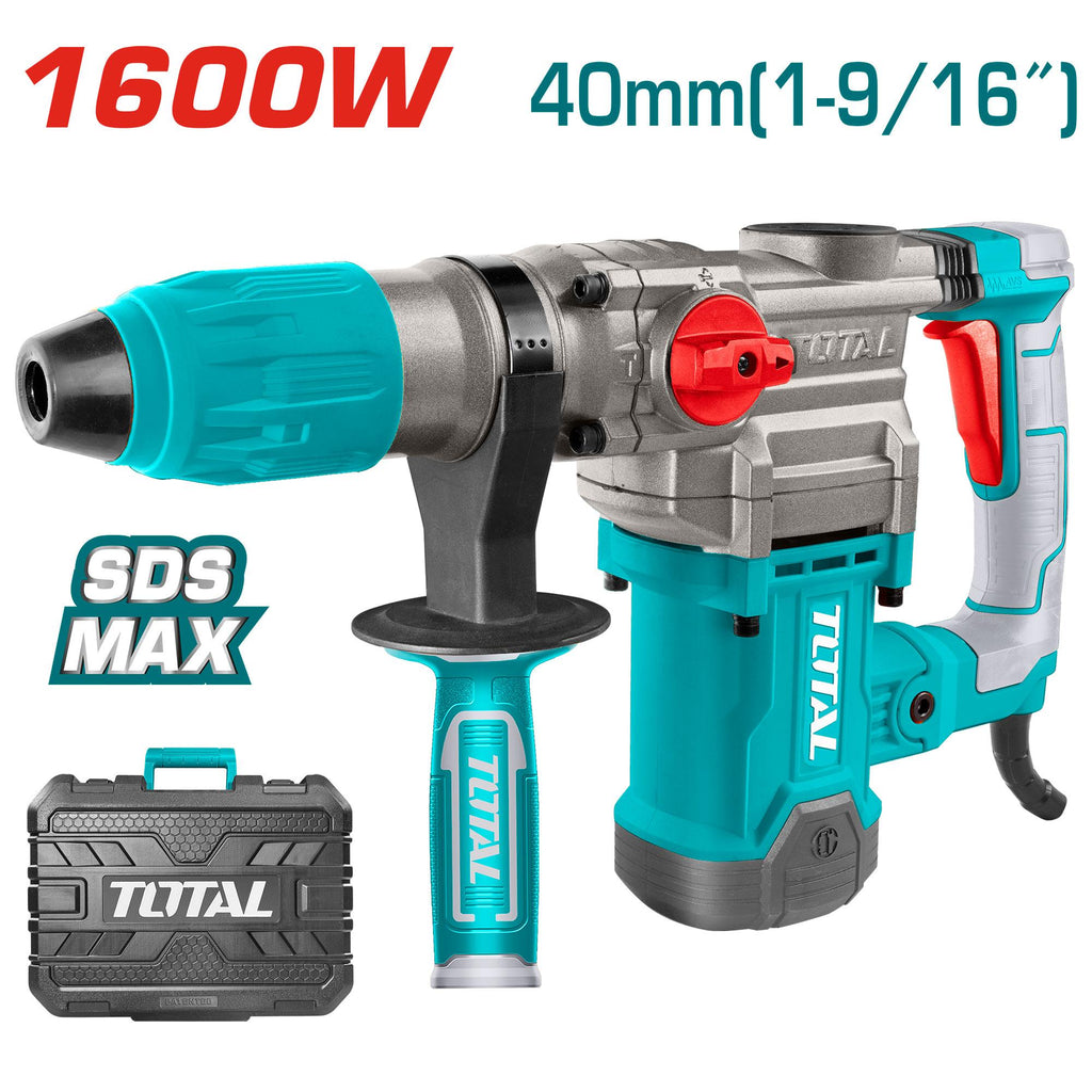 Marteau perforateur filaire TOTAL TH1163855 1600 W SDS-Plus