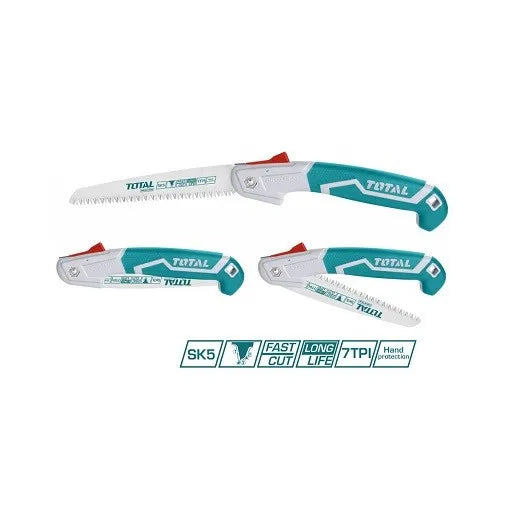 Scie pliante TOTAL THFSW1806 lame 7 pouces