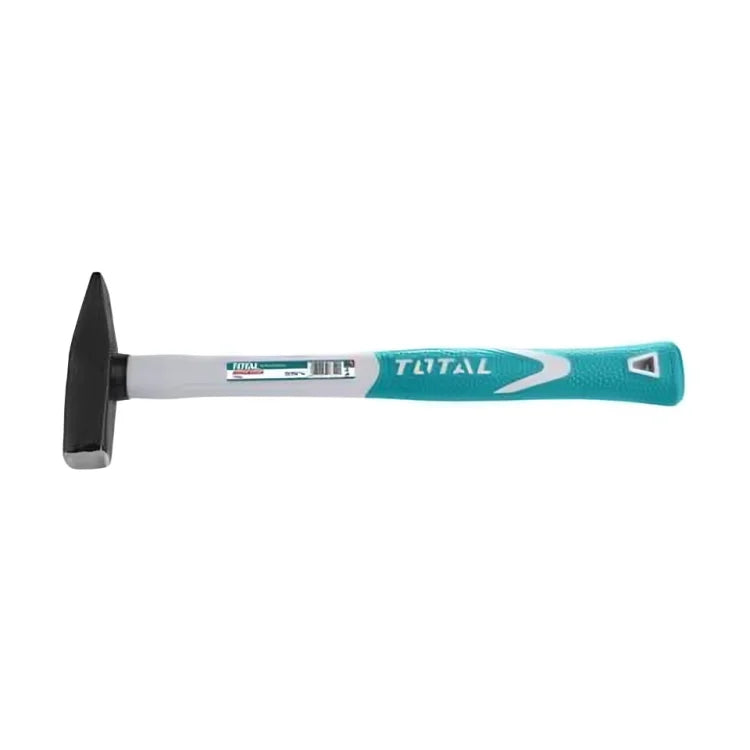 Marteau de mécanicien TOTAL THT7110006 de 1000 g à manche en fibre de verre bicolore