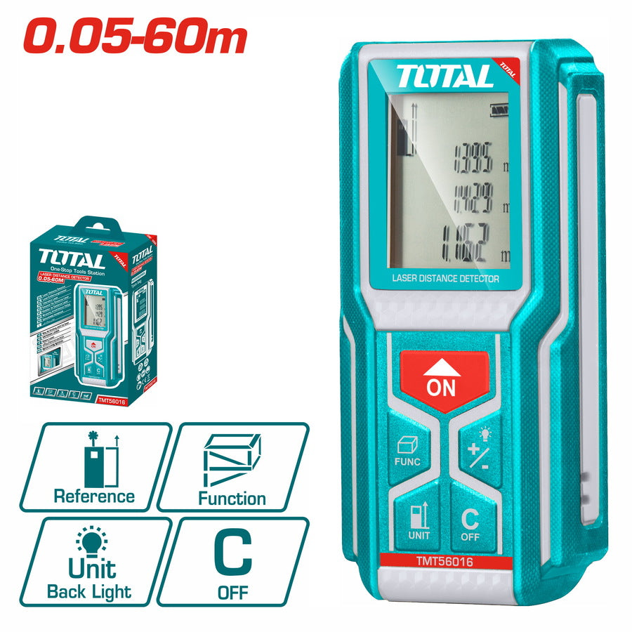 Détecteur de distance Laser 100 cm TOTAL TMT56016-1