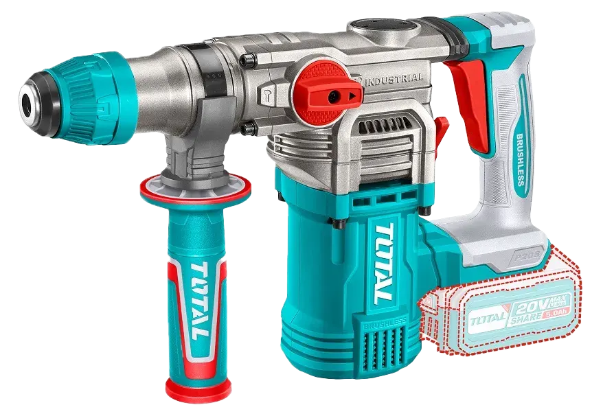 Marteau perforateur sans fil TOTAL TRHLI202885 20 V brushless SDS-Plus 28 mm