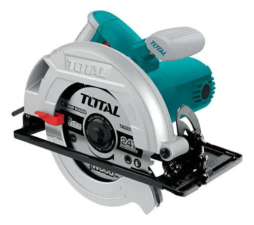 Scie circulaire filaire TOTAL TS1121856 1200 W avec lame de 185 mm