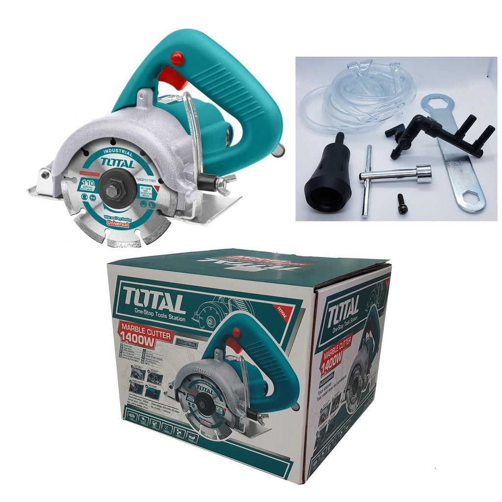 Scie carrelage et Marbre 1400W TOTAL TS3141102