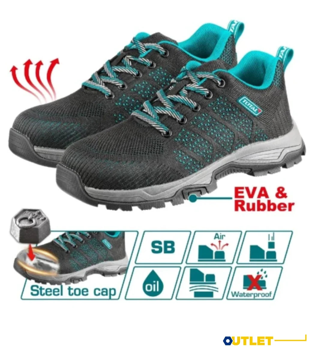 Chaussures de sécurité TOTAL TSP206SB