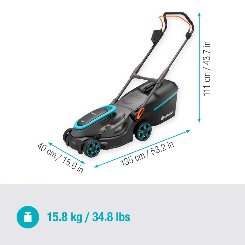 Tondeuse sans fil PowerMax 37/36V P4A avec batteries Gardena — vue 8