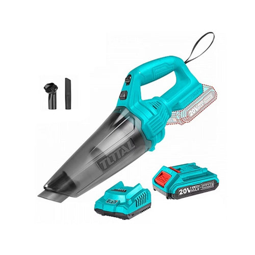 Aspirateur à main sans fil 20 V avec batterie 2,0 Ah et chargeur — TOTAL TVLI20126