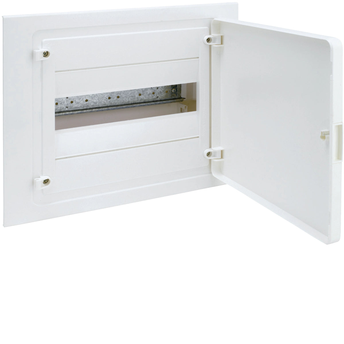 Coffret électrique encastré 12 modules porte opaque réf. VF112PF Hager