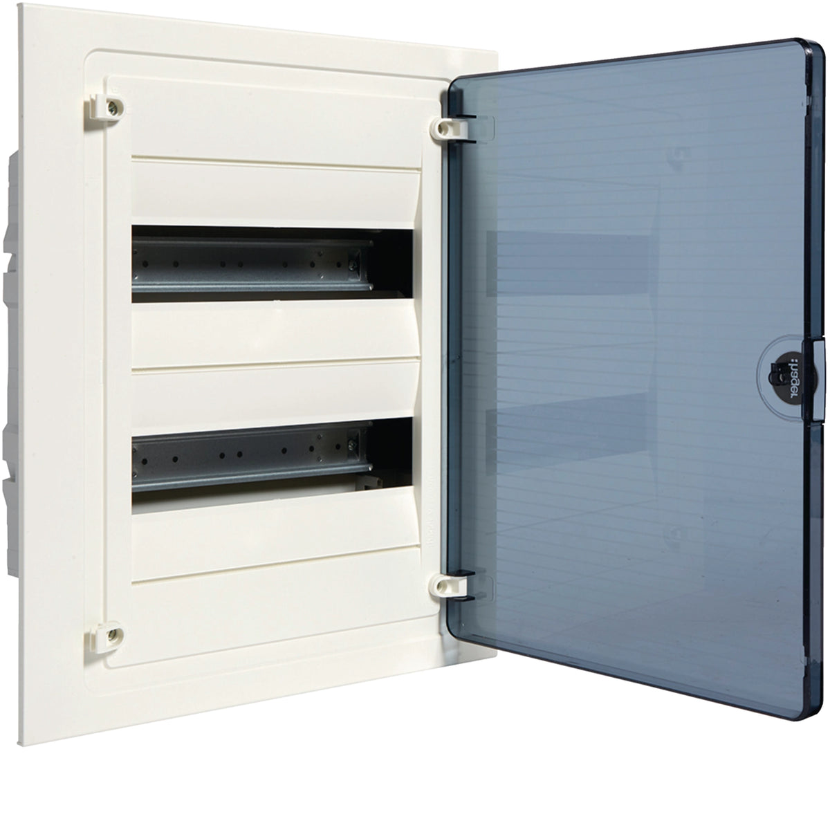 Coffret électrique encastré 24 modules porte transparente réf. VF-212-TF Hager