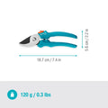 Sécateur EasyCut lames franches 20 mm Gardena