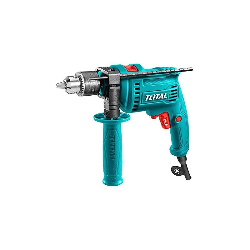 Perceuse à percussion filaire TOTAL TG1061356 680 W avec mandrin 13 mm