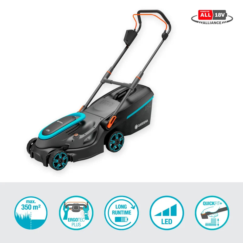 Tondeuse sans fil PowerMax 37/36V P4A avec batteries Gardena — vue 9