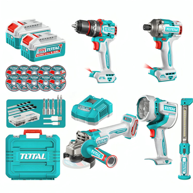 Kit 5 en 1 – Kit d'Outillage Électroportatif Ultra-Puissant